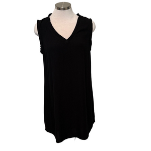 Anthropologie Cloth & Stone Sleeveless Black Dress Size S